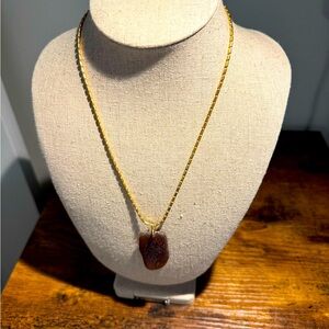 Sea Glass Necklace - Gold Fill